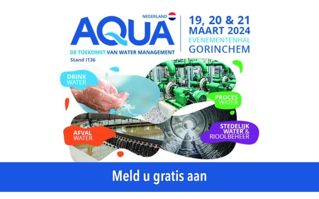 Zien wij u op vakbeurs Aqua Nederland?