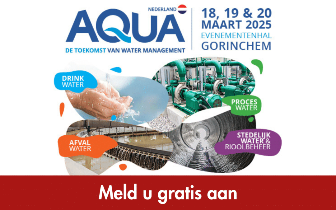 Zien wij u tijdens vakbeurs Aqua Nederland?
